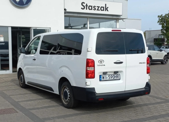 Toyota ProAce cena 99900 przebieg: 190000, rok produkcji 2018 z Złotów małe 172
